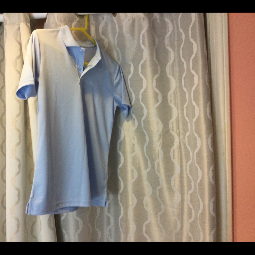 School Approved Baby Blue Shirt